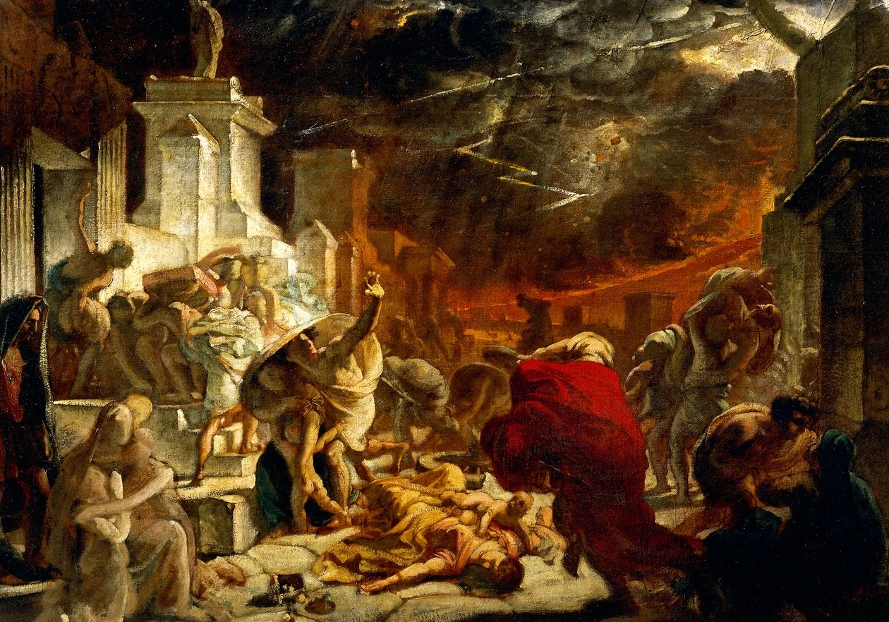 Ultimi giorni di Pompei, 24 agosto 79 d.C